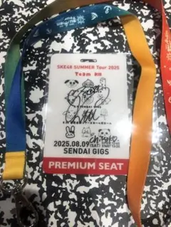 SKE48 SUMMER Tour 2025 メモリアルパス　松本慈子　サイン