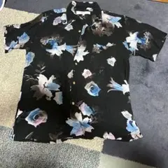 B.S.T ブルースタンダード 花柄 半袖シャツ Mサイズ