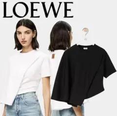 LOEWE新作 ドレープクロップドトップス