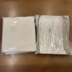 マスク用ガーゼとマスク用ゴム