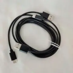 ✨残り１点✨USB Type-C 電源ケーブル 電源専用コード 1m ×2本