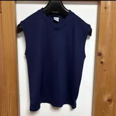 ノースリーブシャツ ネイビー