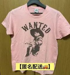 TMT WANTED ピンク Tシャツ