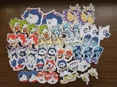 妖怪ウオッチ　ふわふわステッカー　Aセット