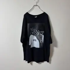 Travis ScottプリントTシャツ 黒 サイズXL