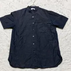 【UNIQLO】ユニクロ◇エアリズムシャツ M リネン コットン