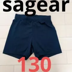 sagear サッカー ラグビー　インナーパンツ　XS ブラック スパッツ防寒