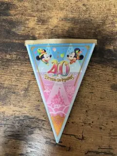東京ディズニーリゾート 40周年ワッペン