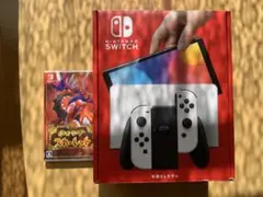 Nintendo Switch 有機EL 本体+ポケモンスカーレット ソフト