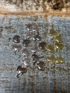ハートカボション　在庫1