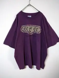 GILDAN　ギルダン　Ｔシャツ　メンズ4L　オーバーサイズ　紫色　綿100％