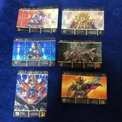 SDガンダムカードダス　6枚セット　まとめ売り　SDガンダム外伝　カードダス