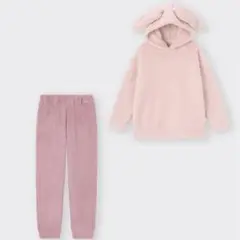 GU マシュマロフィールフーディセット うさぎ L