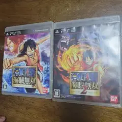 ONE PIECE 海賊無双 & 海賊無双 2 セットPS3　　 ゲームソフト