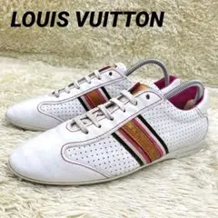 【LOUIS VUITTON】スニーカー ホワイト サイドロゴ