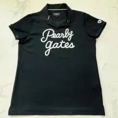 PEARLY GATES パーリーゲイツ ポロシャツ 紺 サイズ1