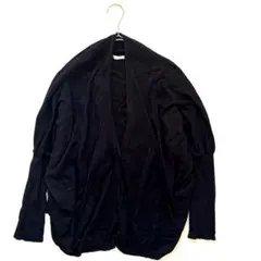 【huitieme nid】 ブラック カーディガン 長袖　シンプル　レディース