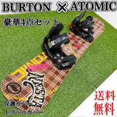 【美品】レディース バートン アトミック スノーボード 豪華 4点セット