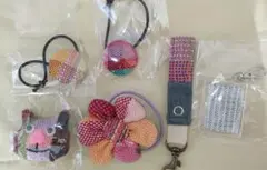 さおり織り　小物類　ヘアゴム　キーホルダー　マグネット他
