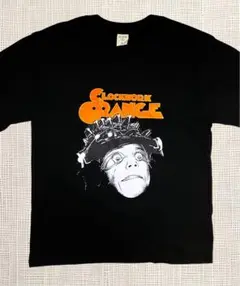 未着用　映画『時計じかけのオレンジ』Tシャツ　綿100% Lサイズ　黒