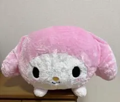 【最終価格】マイメロディ 超超BIGぬいぐるみ ねそべり & 牛乳瓶風小物入れ