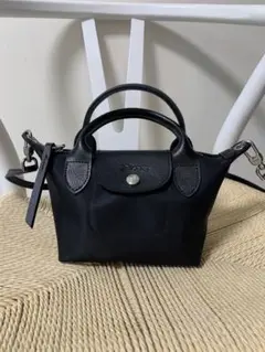 ロンシャン ルプリアージュ ネオ　2wayバッグ　ショルダーバッグXS ブラック