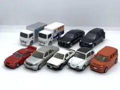 ポケットトミカなど　ミニカー　9台まとめ売り ジオラマ製作向け