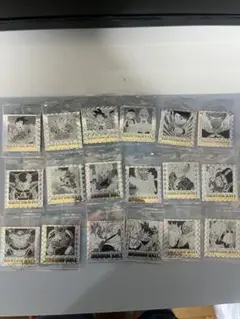 ドラゴンボール　ウエハース　40周年　シール18枚セット