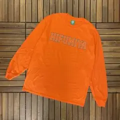 HIFUMIYA 一二三屋 長袖 Tシャツ ロンT HIDADDY 韻踏合組合