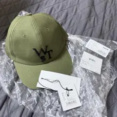 sacai × WTAPS Cotton Satin Cap Olive 新品