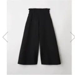 完売品CFCL MILAN RIB WIDE PANTS 2 - BLACK -