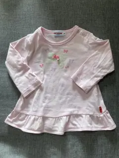 ミキハウス　長袖Tシャツ　70-80