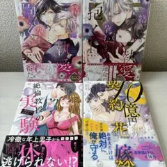 【極美品】10億円の契約花嫁&絶倫教授の実験体&絡まる執愛孕むまで抱く1.2巻