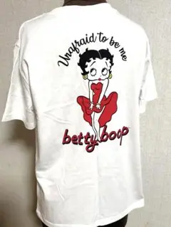 GU ジーユー　ベティブープ　Tシャツ　ホワイト　M