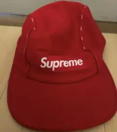 Supreme レッド キャップ