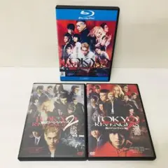 【新品ケース】東京リベンジャーズ1・2血のハロウィン編　決戦　運命　映画全巻