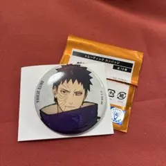 NARUTO うちはオビト 缶バッチ ベースヤードトーキョー 新品