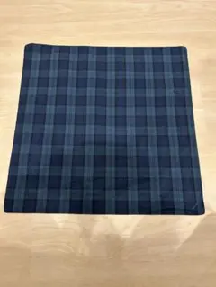 【値引可】BEAMS チェック柄 ハンカチ ネイビー他4品