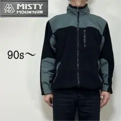90s〜 misty mountain fleece × nylon jkt