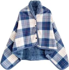ひざ掛け✨ブランケット 膝掛け 着る毛布 大判 100X140c