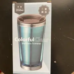 Colorful Clear ステンレスタンブラー 350ml