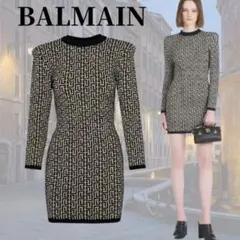 【BALMAIN】バルマン ニットワンピース