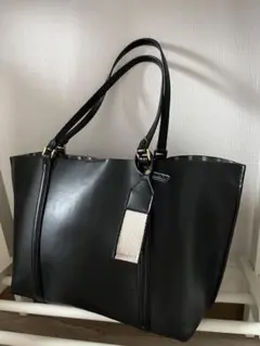 【極美品】ZARA レザー調 トートバッグ ショルダーバッグ ザラ