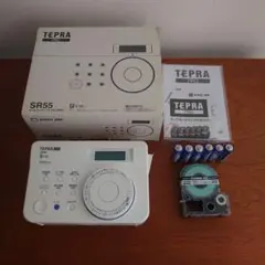 【美品完動品】テプラPRO SR55 ホワイト