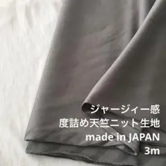 A3X/9312-01◆3m 還元価格/ポリ系度詰め天竺ニット生地/アパレル