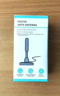 小型 室内アンテナ 4K HDTV UHF VHF
