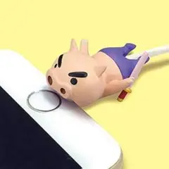 【新品未開封】クレヨンしんちゃん ぶりぶりざえもん ケーブルバイト iPhone