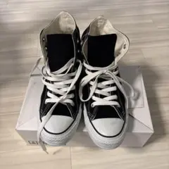 【美品】Converse All Star ブラック ハイカット