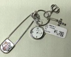 【クリップ型】懐中時計·キーホルダー·ナースウォッチ 稼働中