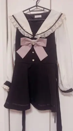 リズリサ セーラーセットアップ 黒